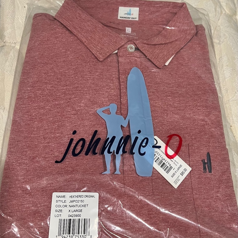BRAND NEW Johnnie -O Men’s Golf Shirts